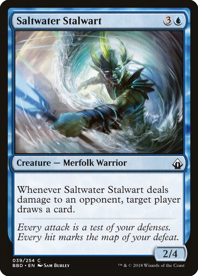 Saltwater Stalwart [Battlebond] | Card Merchant Takapuna