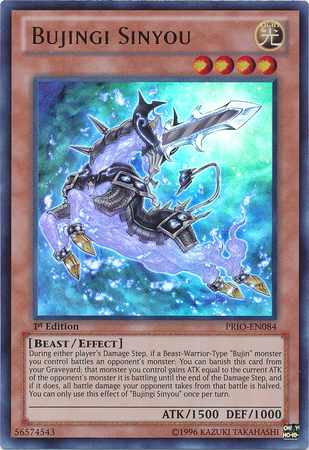 Bujingi Sinyou [PRIO-EN084] Ultra Rare | Card Merchant Takapuna