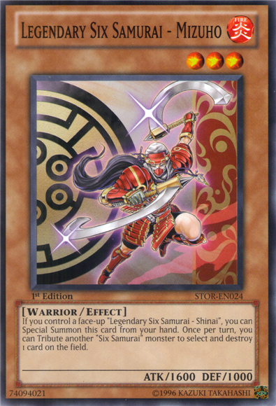 Legendary Six Samurai - Mizuho [STOR-EN024] Common | Card Merchant Takapuna