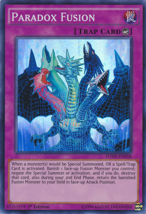 Paradox Fusion [FUEN-EN058] Super Rare | Card Merchant Takapuna