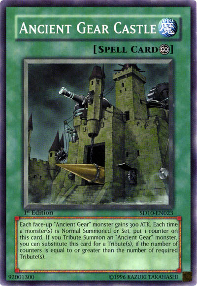 Ancient Gear Castle [SD10-EN023] Common | Card Merchant Takapuna