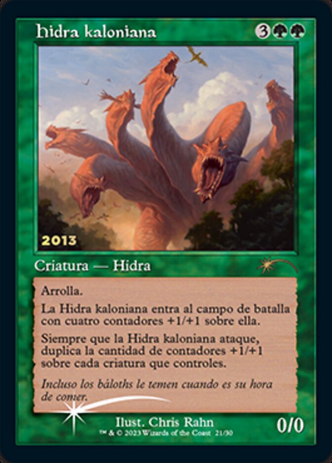 Hidra Kaloniana (Kalonian Hydra) [30th Anniversary Promos] | Card Merchant Takapuna