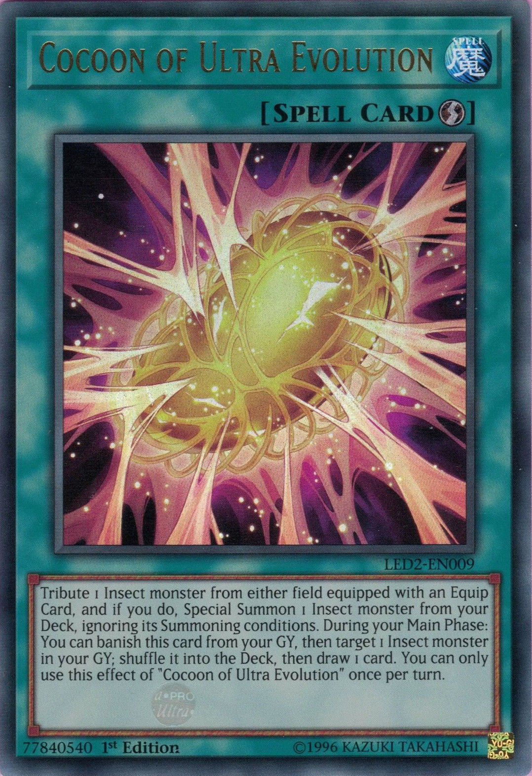 Cocoon of Ultra Evolution [LED2-EN009] Ultra Rare | Card Merchant Takapuna