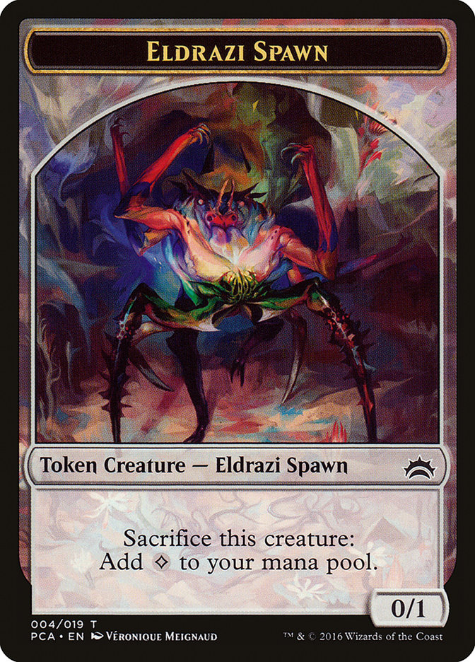 Eldrazi Spawn Token (004/019) [Planechase Anthology Tokens] | Card Merchant Takapuna