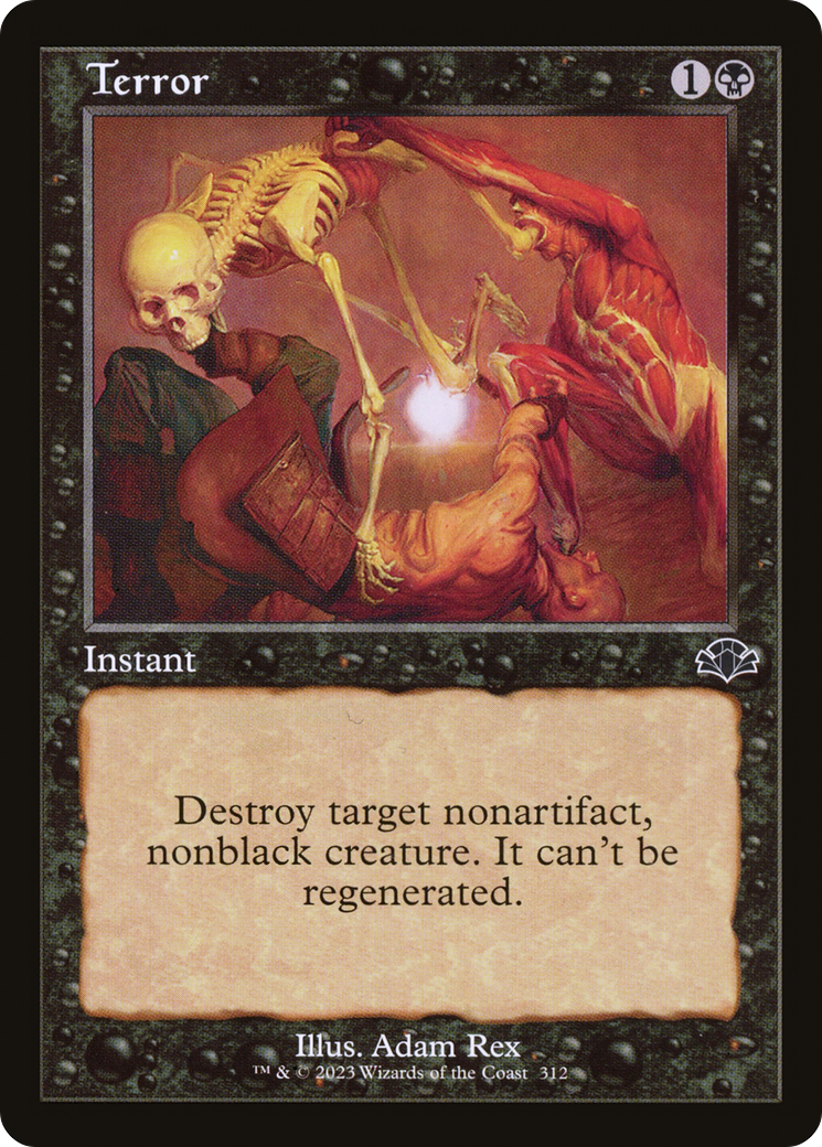 Terror (Retro) [Dominaria Remastered] | Card Merchant Takapuna