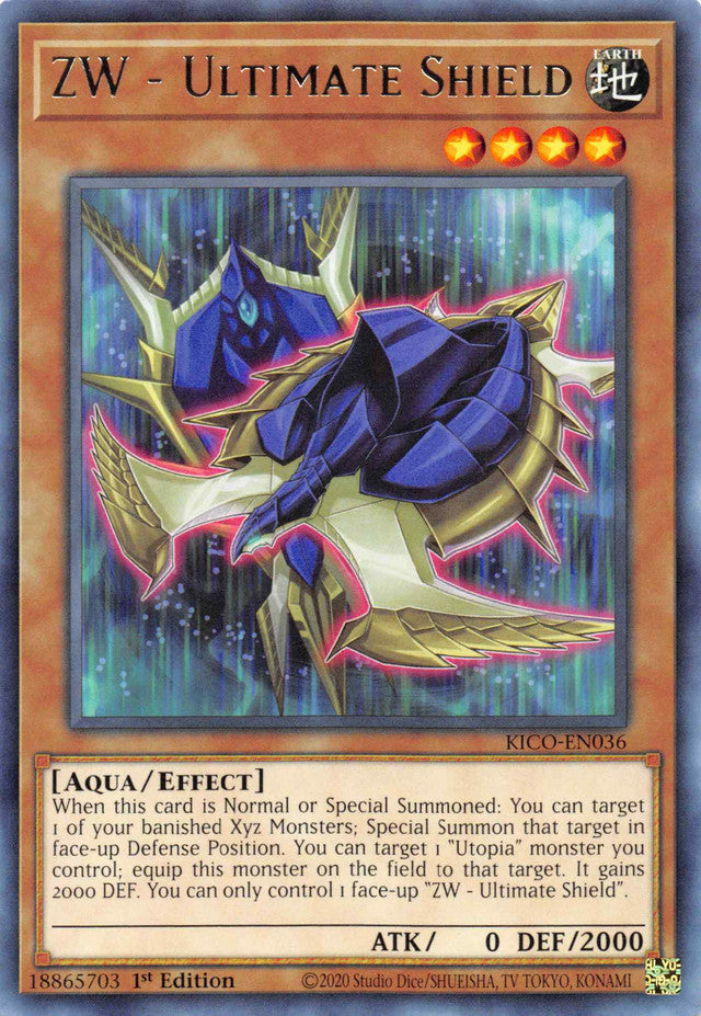 ZW - Ultimate Shield [KICO-EN036] Rare | Card Merchant Takapuna