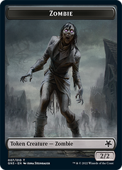 Zombie // Angel Double-Sided Token [Game Night: Free-for-All Tokens] | Card Merchant Takapuna