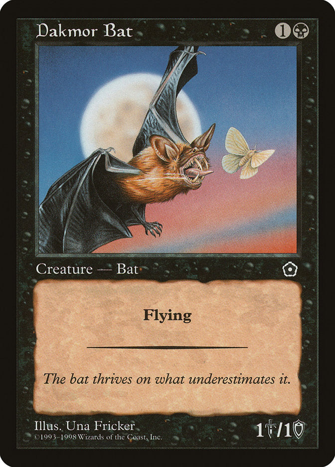 Dakmor Bat [Portal Second Age] | Card Merchant Takapuna