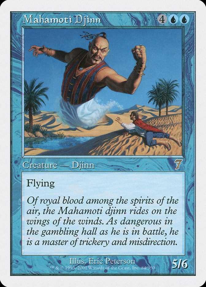 Mahamoti Djinn [Seventh Edition] | Card Merchant Takapuna