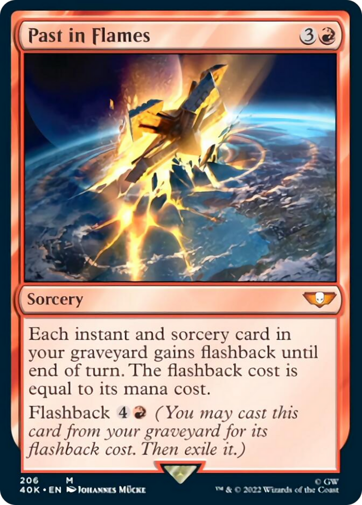 Past in Flames [Warhammer 40,000] | Card Merchant Takapuna