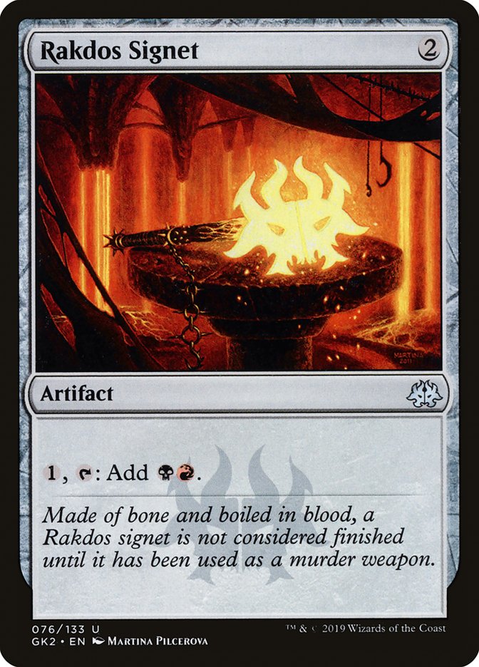 Rakdos Signet [Ravnica Allegiance Guild Kit] | Card Merchant Takapuna