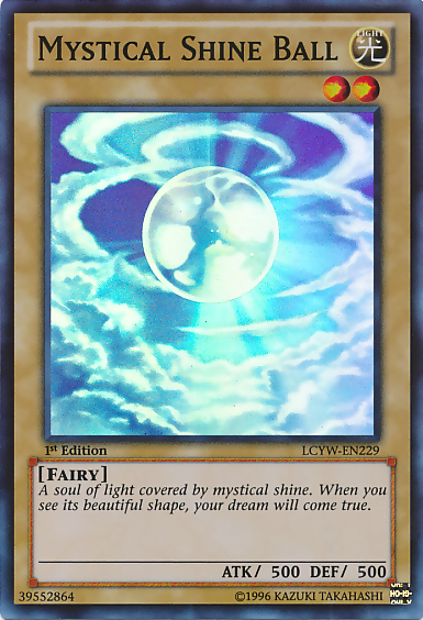 Mystical Shine Ball [LCYW-EN229] Super Rare | Card Merchant Takapuna