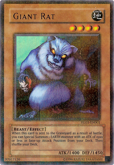 Giant Rat [HL03-EN001] Parallel Rare | Card Merchant Takapuna