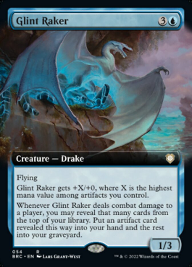 Glint Raker (Extended Art) [The Brothers' War Commander] | Card Merchant Takapuna