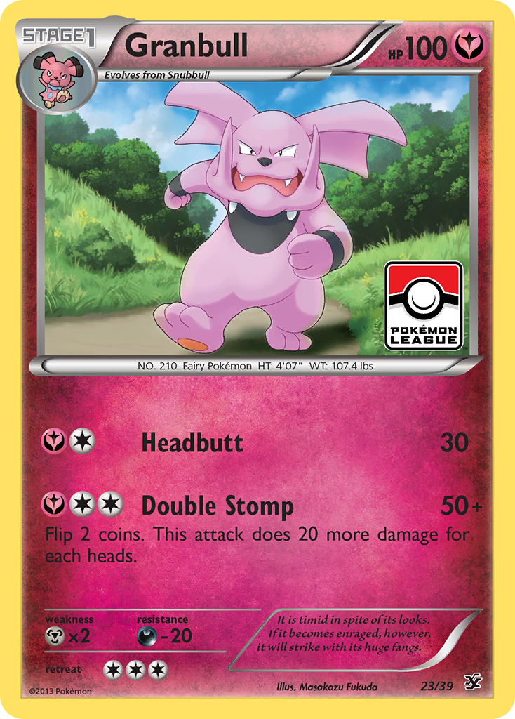 Granbull (23/39) [XY: Kalos Starter Set] | Card Merchant Takapuna