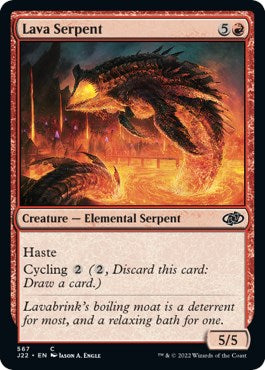 Lava Serpent [Jumpstart 2022] | Card Merchant Takapuna