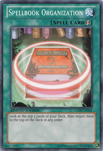 Spellbook Organization [GLD5-EN041] Common | Card Merchant Takapuna