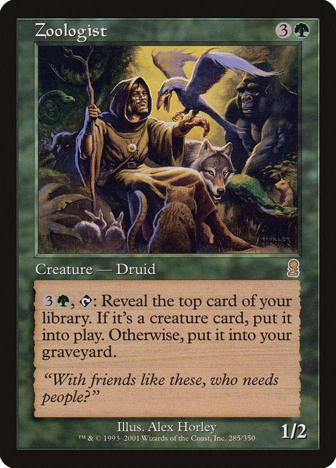 Zoologist [Odyssey] | Card Merchant Takapuna