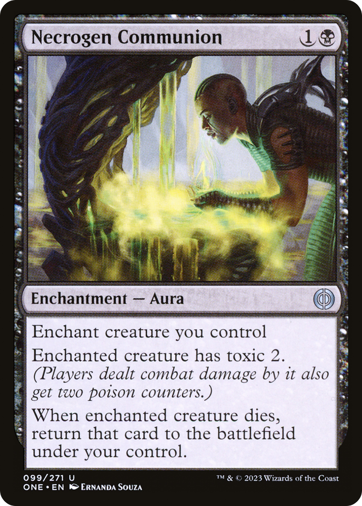 Necrogen Communion [Phyrexia: All Will Be One] | Card Merchant Takapuna