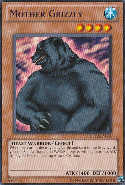 Mother Grizzly (Blue) [DL12-EN004] Rare | Card Merchant Takapuna