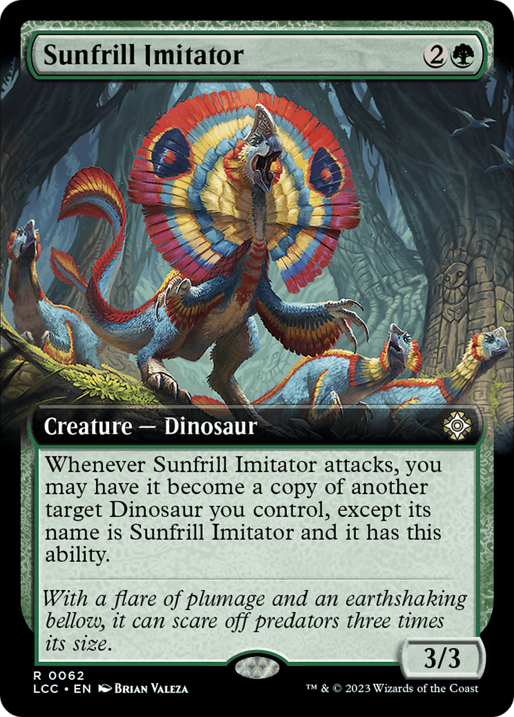 Sunfrill Imitator (Extended Art) [The Lost Caverns of Ixalan Commander] | Card Merchant Takapuna