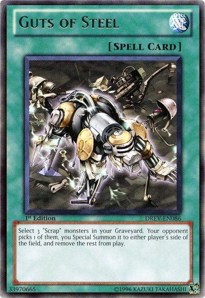 Guts of Steel [DREV-EN086] Rare | Card Merchant Takapuna