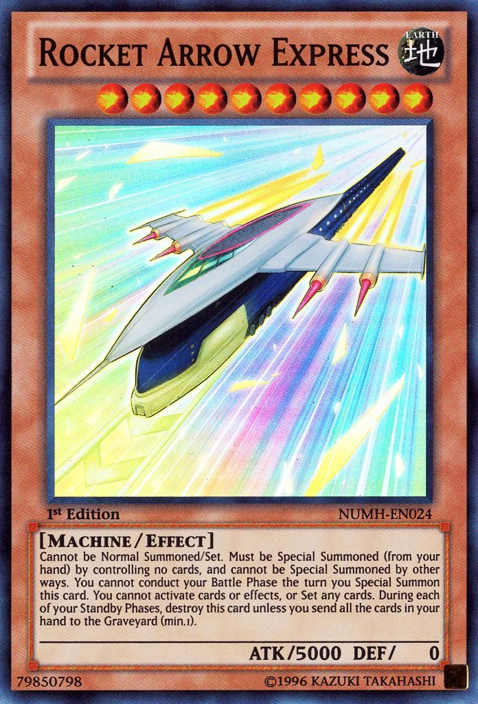 Rocket Arrow Express [NUMH-EN024] Super Rare | Card Merchant Takapuna