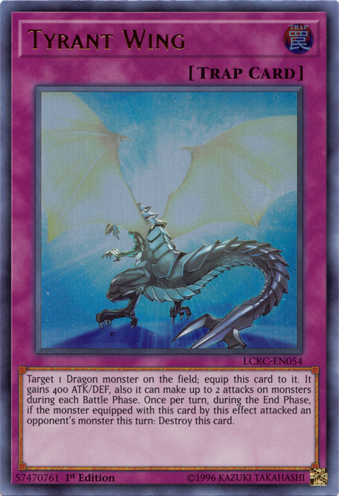 Tyrant Wing [LCKC-EN054] Ultra Rare | Card Merchant Takapuna