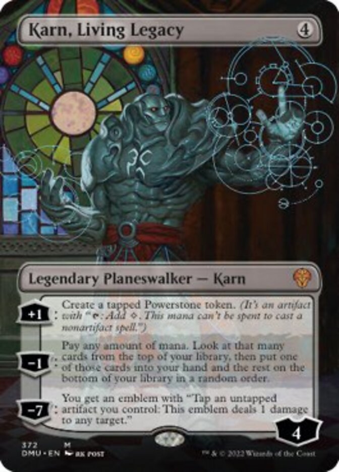 Karn, Living Legacy (Borderless) [Dominaria United] | Card Merchant Takapuna