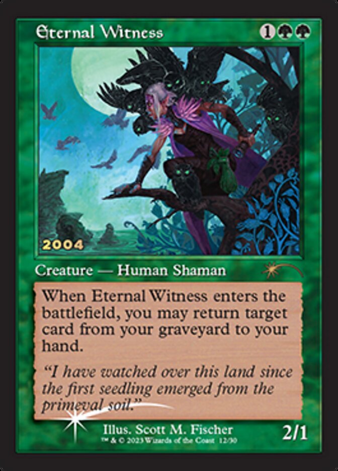 Eternal Witness [30th Anniversary Promos] | Card Merchant Takapuna