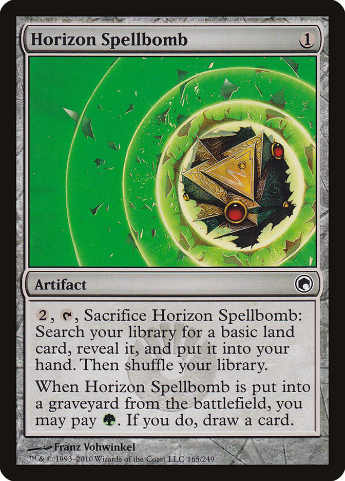 Horizon Spellbomb [Scars of Mirrodin] | Card Merchant Takapuna