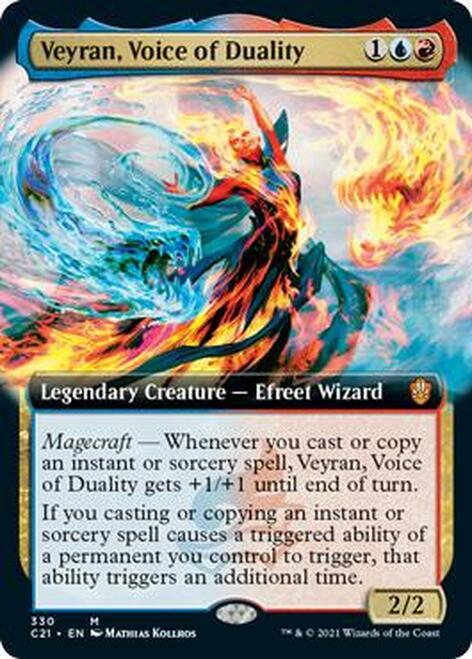 Veyran, Voice of Duality (Extended Art) [Commander 2021] | Card Merchant Takapuna