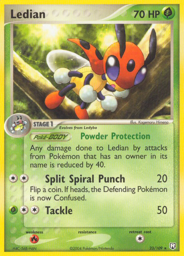 Ledian (23/109) [EX: Team Rocket Returns] | Card Merchant Takapuna