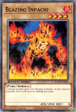 Blazing Inpachi [SGX1-ENH02] Common | Card Merchant Takapuna