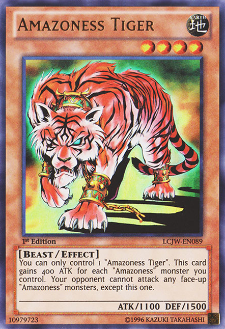 Amazoness Tiger [LCJW-EN089] Ultra Rare | Card Merchant Takapuna