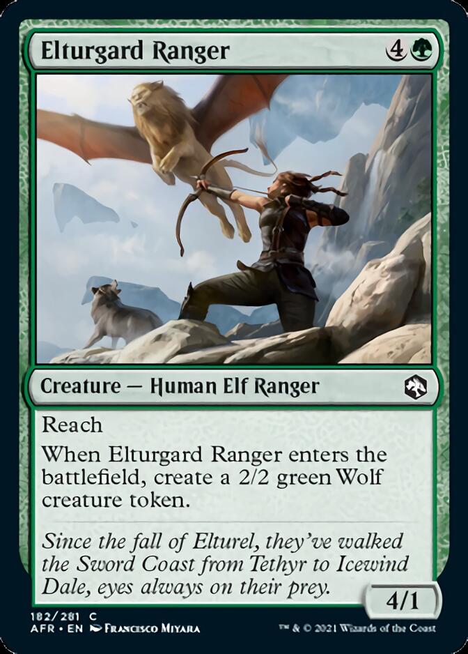 Elturgard Ranger [Dungeons & Dragons: Adventures in the Forgotten Realms] | Card Merchant Takapuna