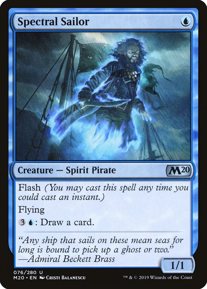 Spectral Sailor [Core Set 2020] | Card Merchant Takapuna