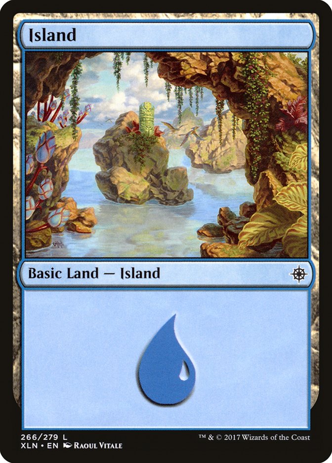 Island (266) [Ixalan] | Card Merchant Takapuna