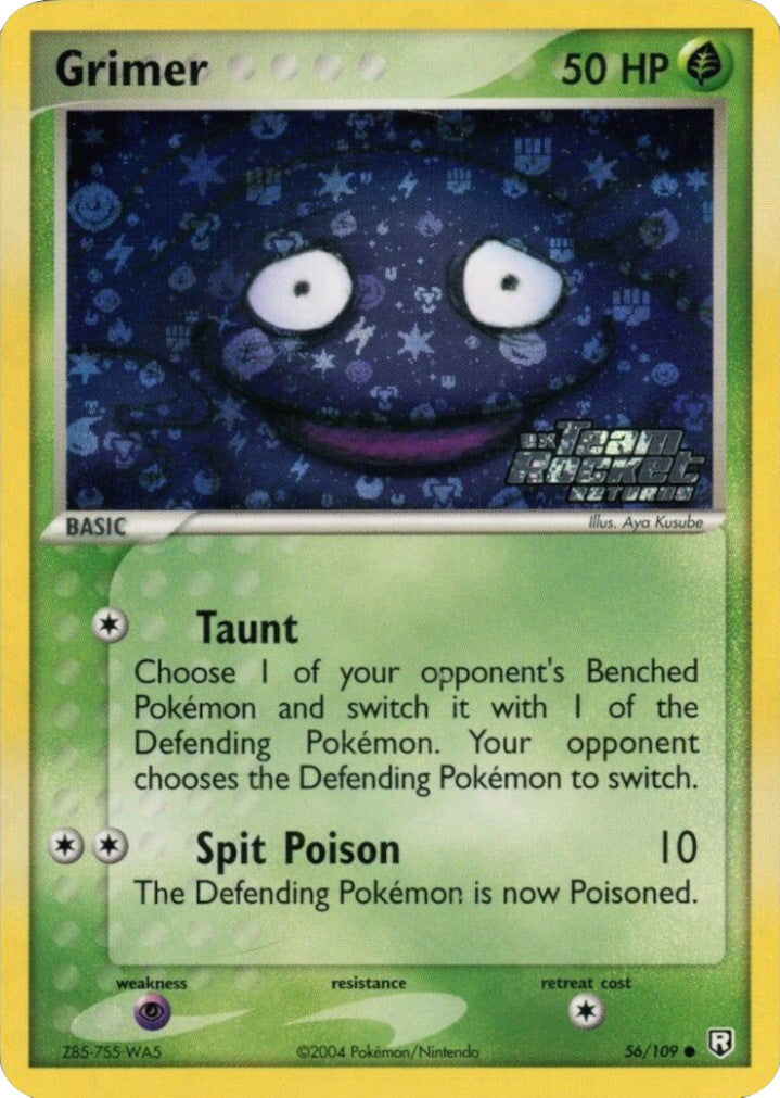 Grimer (56/109) (Stamped) [EX: Team Rocket Returns] | Card Merchant Takapuna