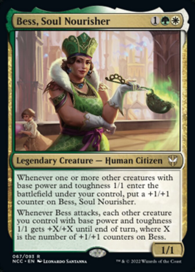 Bess, Soul Nourisher [Streets of New Capenna Commander] | Card Merchant Takapuna