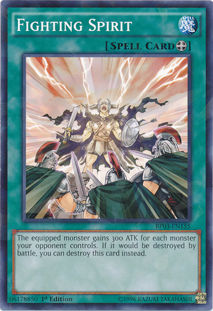 Fighting Spirit [BP03-EN155] Shatterfoil Rare | Card Merchant Takapuna