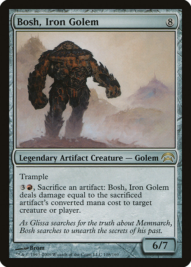 Bosh, Iron Golem [Planechase] | Card Merchant Takapuna