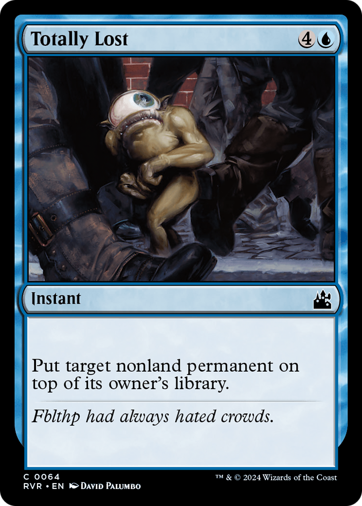 Totally Lost [Ravnica Remastered] | Card Merchant Takapuna