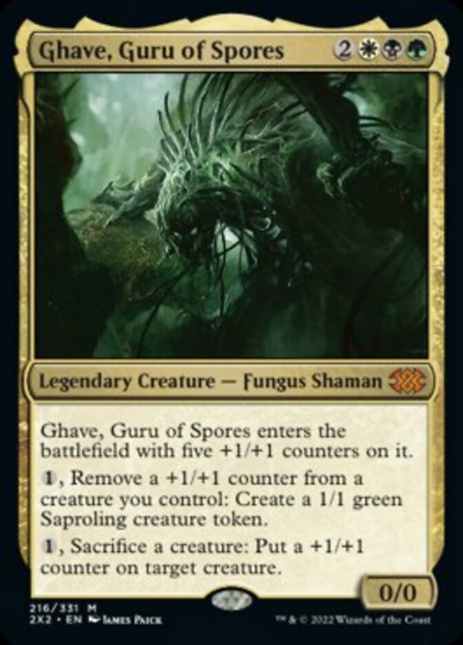 Ghave, Guru of Spores [Double Masters 2022] | Card Merchant Takapuna