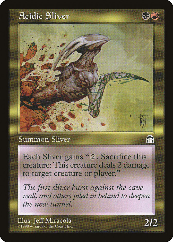 Acidic Sliver [Stronghold] | Card Merchant Takapuna