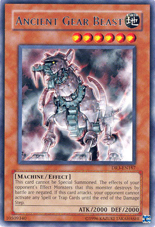 Ancient Gear Beast [DR3-EN187] Rare | Card Merchant Takapuna