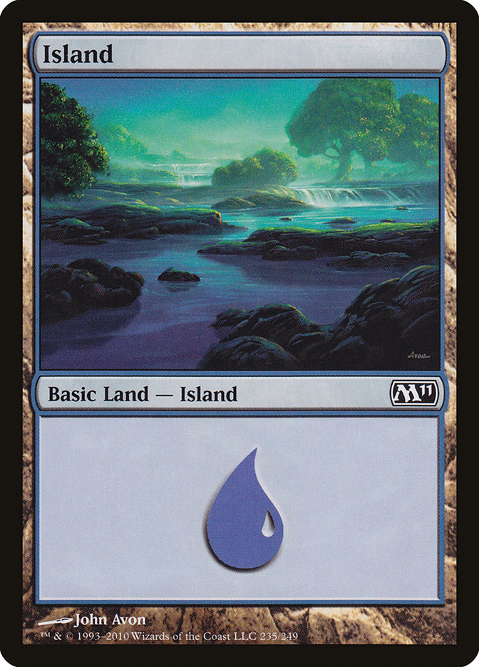 Island (235) [Magic 2011] | Card Merchant Takapuna