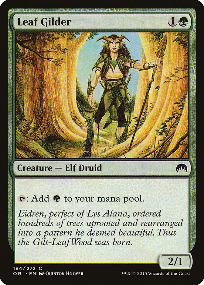 Leaf Gilder [Magic Origins] | Card Merchant Takapuna