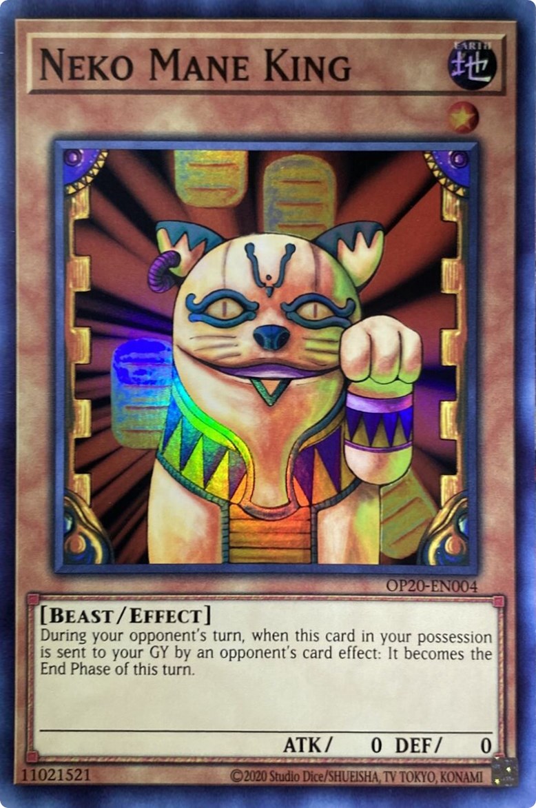 Neko Mane King [OP20-EN004] Super Rare | Card Merchant Takapuna