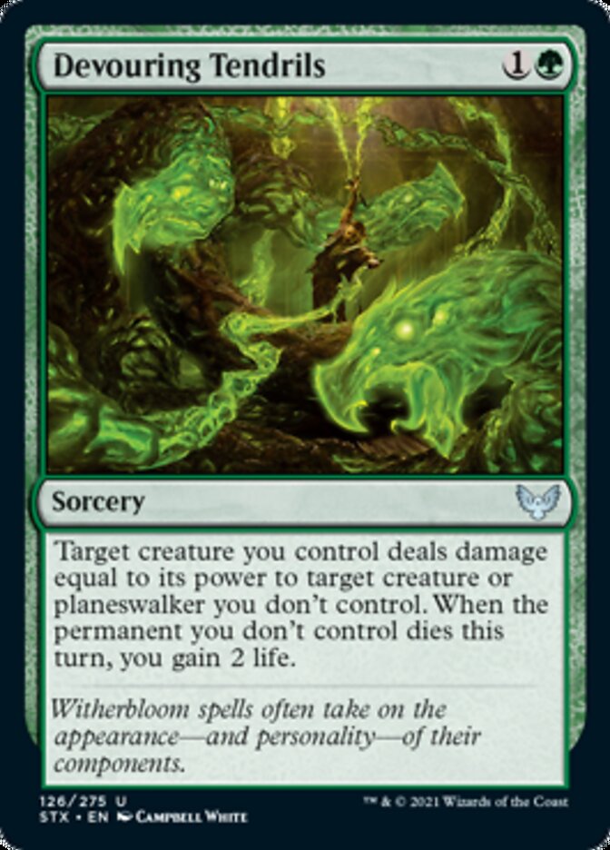 Devouring Tendrils [Strixhaven: School of Mages] | Card Merchant Takapuna